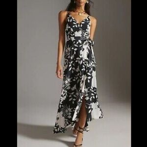 Hutch Black and White Maxi Dress